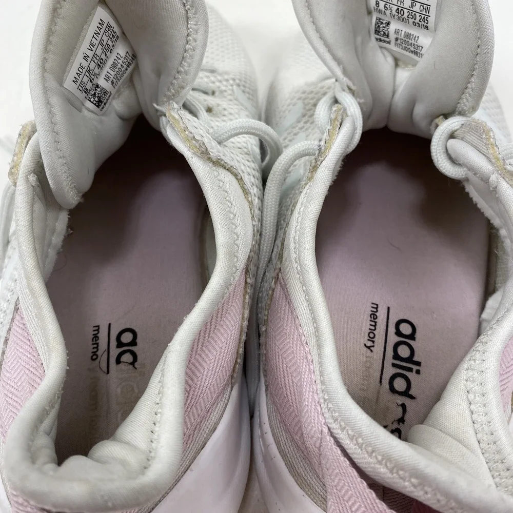 Adidas Womens Running Shoes Cloudfoam QT Flex White DB0242 2018 Low Top‎ US 8